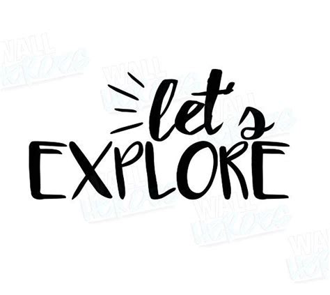 Lets Explore Car Decal Car Decal Window Decal Car Decals Window