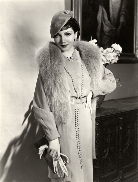 Claudette Colbert 1934 Vintage Hollywood Stars Old Hollywood Glamour Golden Age Of Hollywood