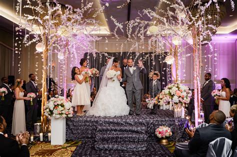 A Glam New Years Eve Wedding At Renaissance Raleigh North Hills Hotel