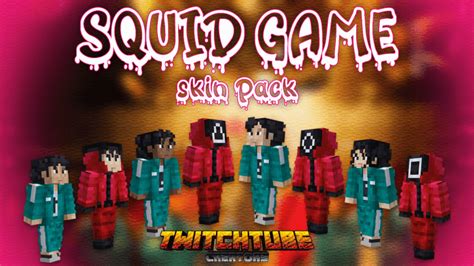 Squid Game Minecraft Skin Pack