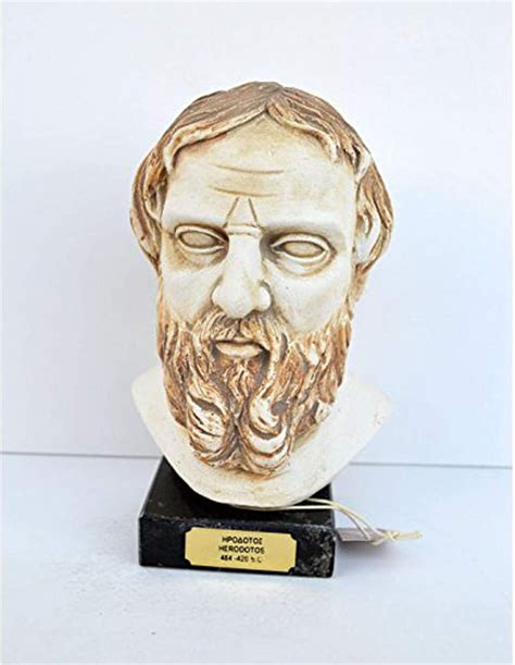 Estia Creations Ancient Greek Historian Herodotus Sculpture