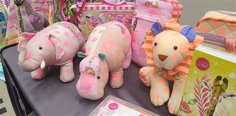 Preorder Tula Pink Everglow Stuffed Animal Kits Hippo Etsy