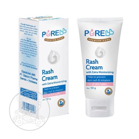 Jual Pure Premium Care Baby Rash Cream Extra Moisturizing Krim Ruam