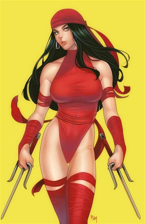 Elektra By Ramartwork On Deviantart Marvel Elektra Elektra Marvel