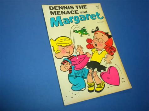 Dennis The Menace And Margaret 1 Fawcett Comics 1969 Hank Ketcham Tv