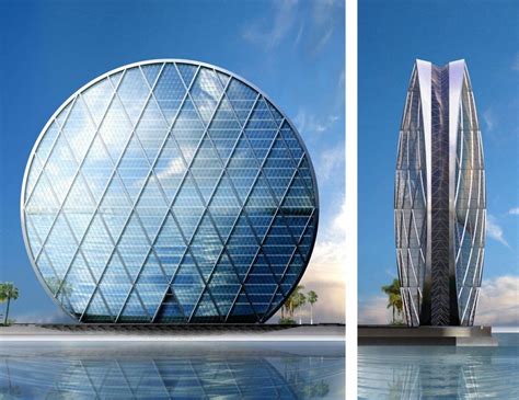 Al Dar Headquarters Mz Architects Beautiful Buildings Skyscraper