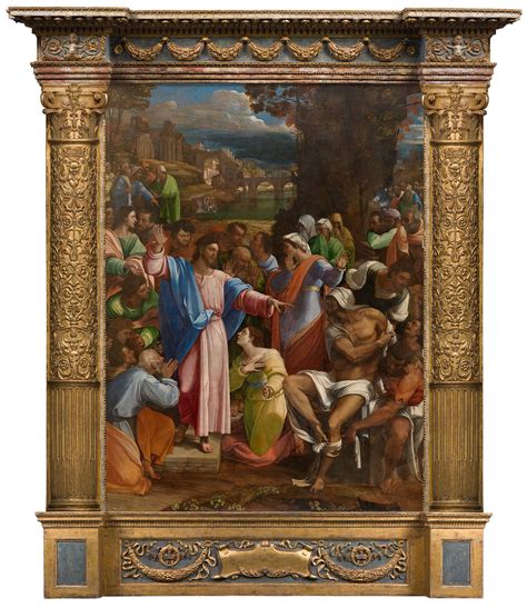 Sebastiano Del Piombo The Raising Of Lazarus National Gallery London