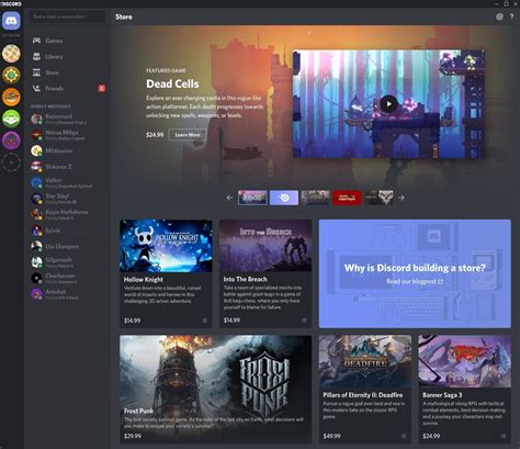Discord Starts Selling Pc Games Unveils A Universal Game Launcher