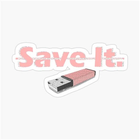 Usb Save It Blingee Aesthetic Sticker By Y2k Com In 2022 Aesthetic