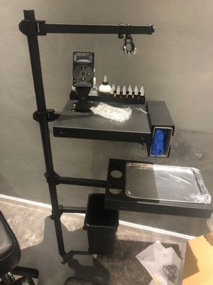 Best choice products tattoo chair. Cheap portable tattoo workstation stand