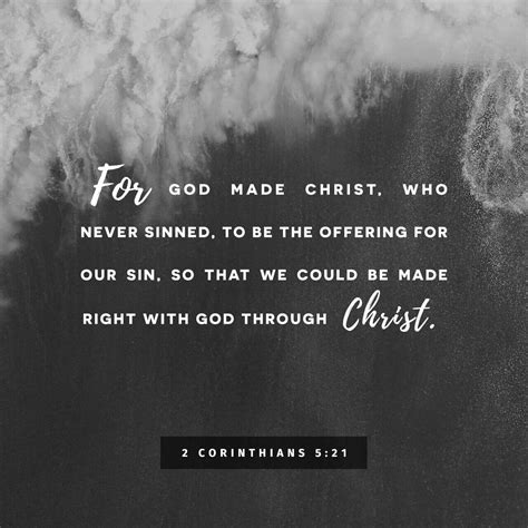 Christ Took On Our Sins So We Could Be Put Right With God 2
