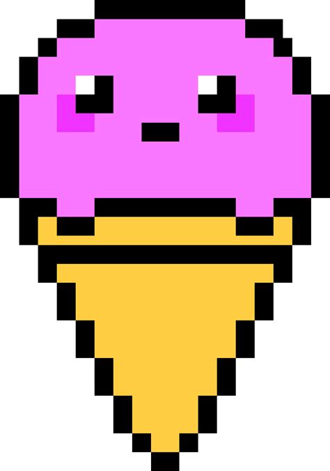Download Ice Cream Pixel Art Easy Cute Pixel Art Full