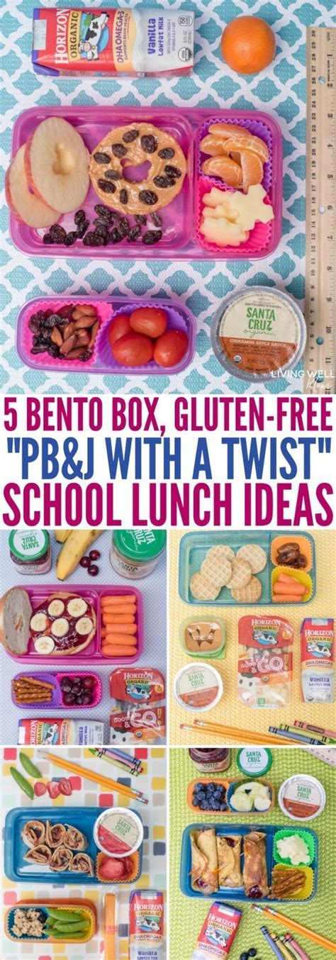 Fun Gluten Free School Lunch Ideas Plus 5 Tasty Gluten Free Twists On