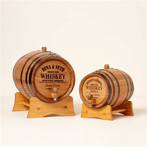 Personalized Whiskey Barrel Mini Oak Uncommongoods