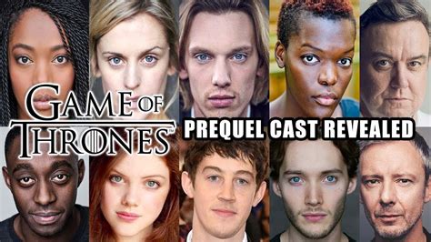 First Look At The Cast For The NEW Game Of Thrones Prequel Series - YouTube