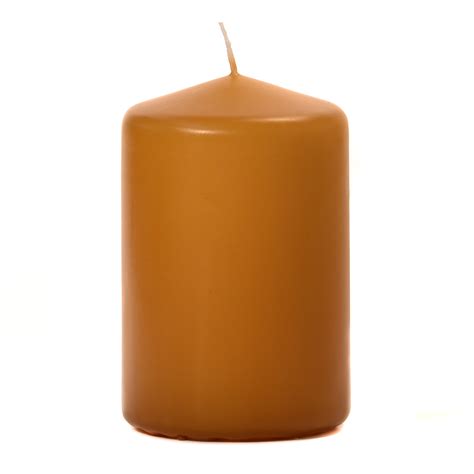 Harvest 3 X 4 Unscented Pillar Candles 3 Inch Candles
