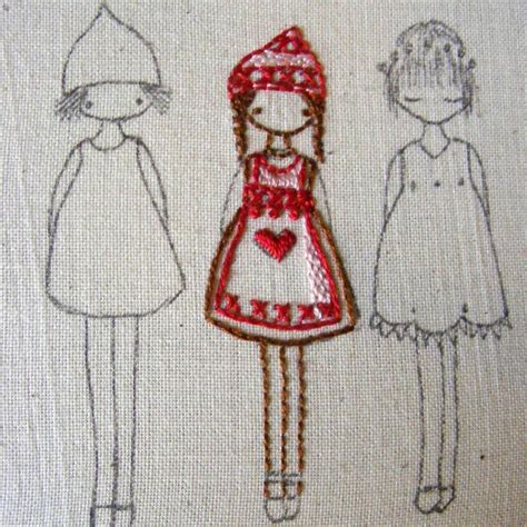 Little Girls Embroidery Patterns Hand Embroidery Embroidery Inspiration