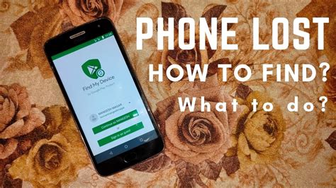 Phone Lost Stolen How To Find Phone Using Find My Device Youtube