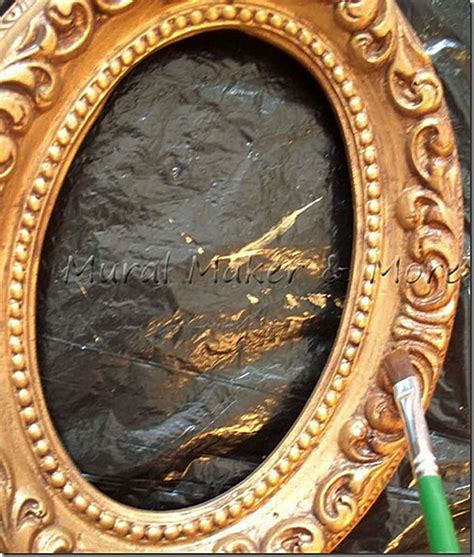 How To Paint An Antique Gold Faux Finish Just Paint It Blog