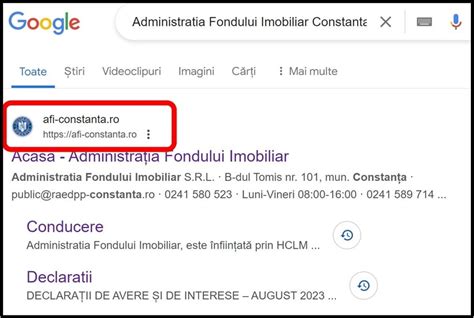 Administrația Fondului Imobiliar Constanța folosește fără drept