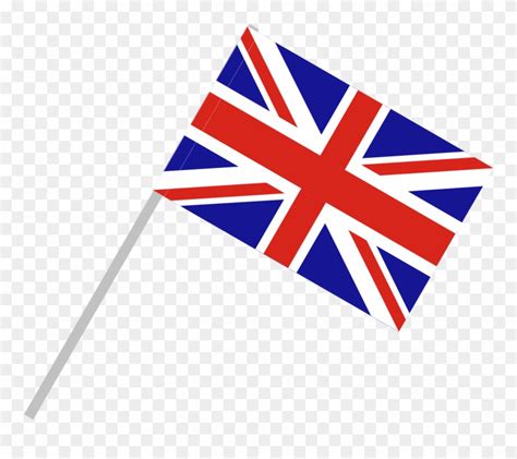 Download Flag With Flagpole Tunnel British Flag With Pole Clipart