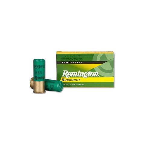 Remington Express 12 Gauge Ammo 2 3 4 1 Buckshot 16 Pellets Free