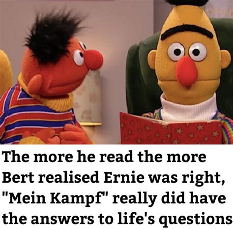 Bert And Ernie Funny Memes Sesame Street Memes Bert And Ernie Meme