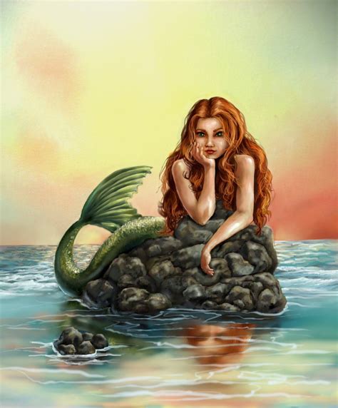 Mermaid Reflections By Isisandwolf On Deviantart Mermaid Art Mermaid