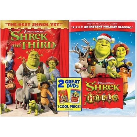 Shrek The Halls Shrek The Third Double Feature Widescreen Walmart
