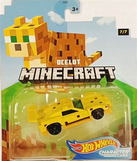 Hot Wheels Minecraft Character Cars Gjj23 Ocelot 11357004655