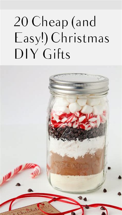 Cheap And Easy Diy Christmas Gifts My List Of Lists