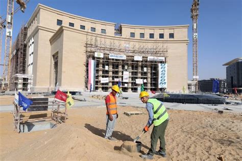 Construction Continues At Egypts New Administrative Capital — In Pictures