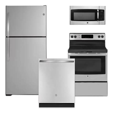 Ge Stainless Steel Kitchen Package The Home Depot Canada