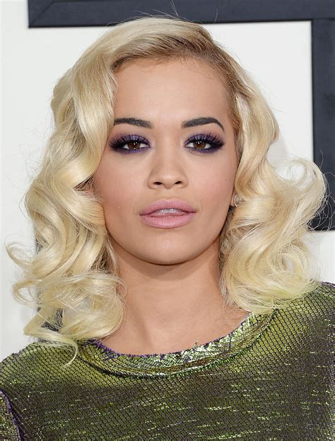 Rita Oras Hair And Makeup At The Grammys 2014 Popsugar