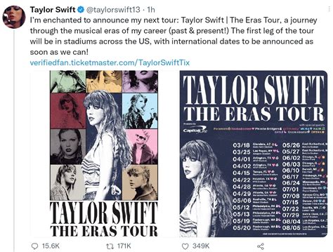 Taylor Swift Eras Tour Tickets Price Vip Packages Platinum List