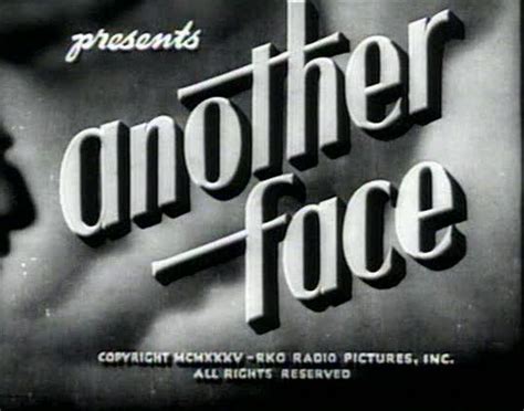 Another Face 1935 Scorethefilms Movie Blog