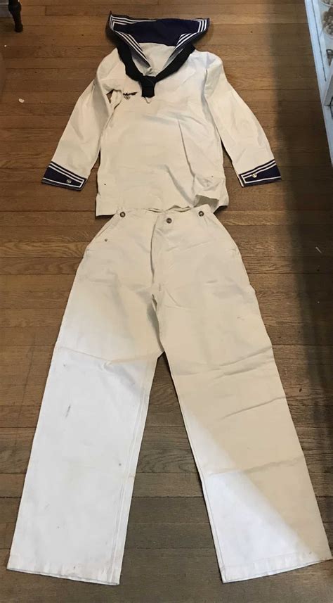 Original Wwii German Navy Kreigsmarine Uniform Jumper And Pants