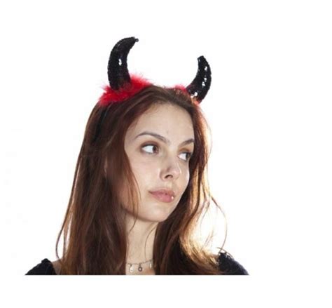 Red Horror Demon Devil Horn Headband Women Halloween Sexy Devil Costume Headwear Ebay