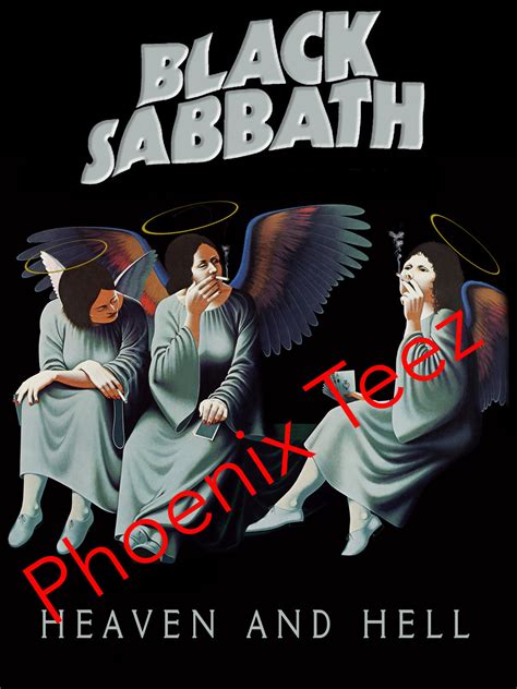 Black Sabbath Heaven And Hell Phoenix Tees