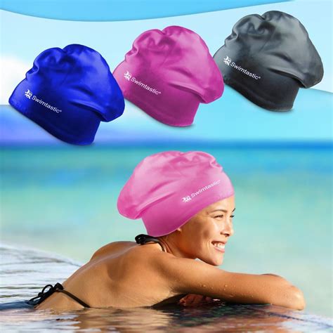 One of the most popular sections is the hair questions and answers service which allows visitors to send. NEW Swim Cap Designed for Swimmers With Long Hair Color ...