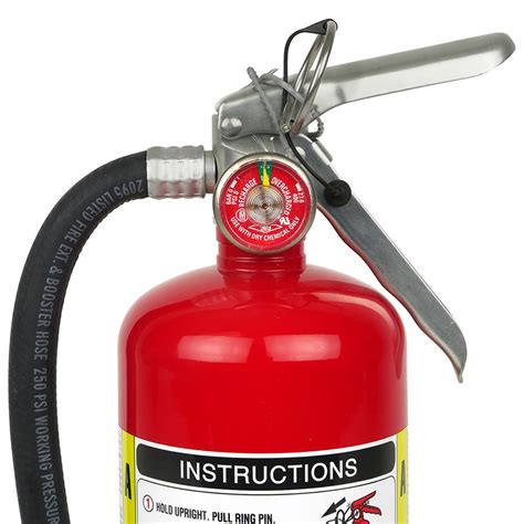 Amerex B500 5 Lb Multi Purpose Fire Extinguisher 2a10bc With Wall Bracket Fire