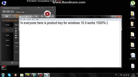 Windows 10 Product Key 100 Working Youtube