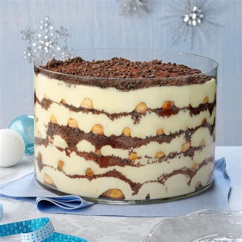 Whats Good To Eat Eggnog Tiramisu Trifle Recipe Rich And Absolutely Trifle Recipe