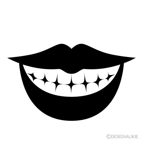 Mouth Silhouette Clip Art Free Png Image｜illustoon