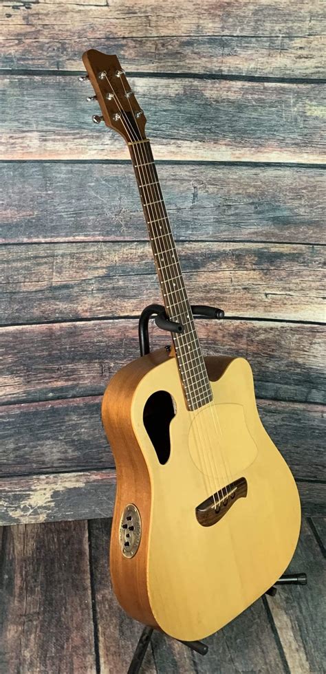 Used Tacoma Road King Dm8c Acoustic Electric Guitar With Tacoma Case