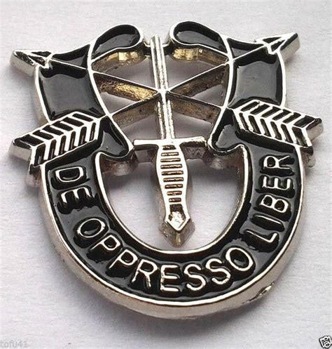Army Special Forces Motto De Oppresso Liber American Flag Belt Buckle