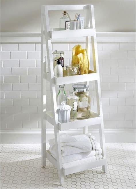 24 smart storage ideas to make the most of a small bathroom. Floor-Standing Ladder - Contemporary - Bathroom Cabinets ...