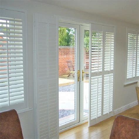 Crafted from the highest quality materials, our range of patio. Shutters for French Doors: Practical Way to Dress Your ...