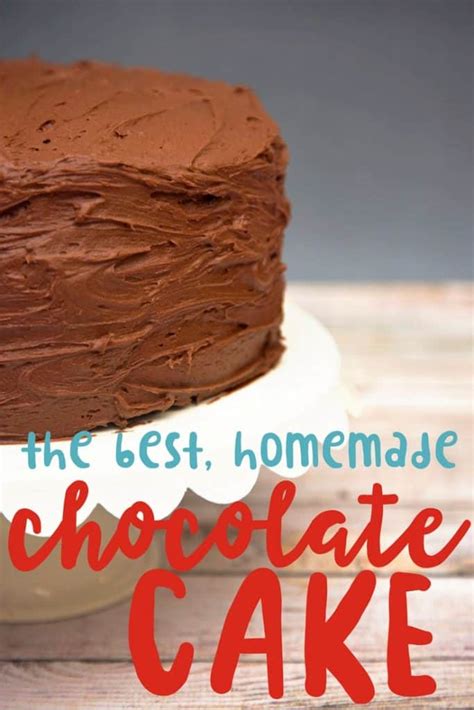 2,000 simple recipes for great food. Chocolate Cake Recipe from scratch | BEST homemade ...