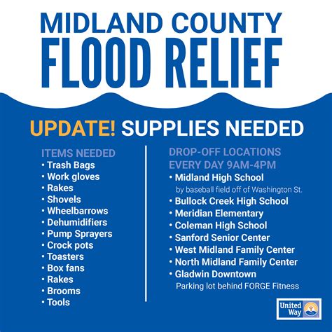 Looking To Donate Or Access Flood Relief Items Follow This Process